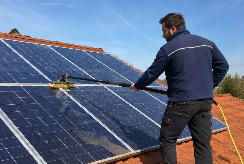 Nettoyage et entretien de panneaux solaires à Lestelle-de-Saint-Martory
